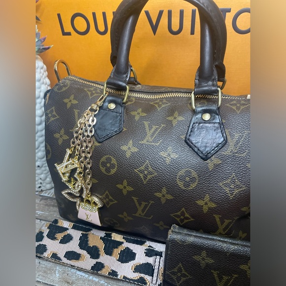 Louis Vuitton Speedy 25 🖤 BUNDLE🖤 - Picture 2 of 12